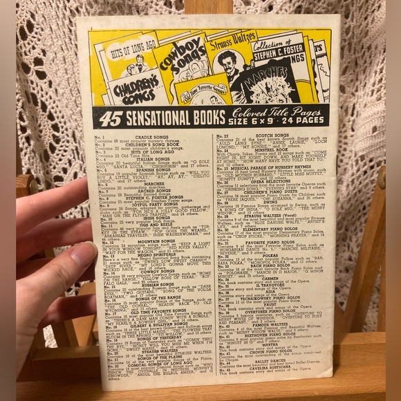 14 Songs of the Plains - Belmont, Copyright 1938 - Sheet Music, Lyrics, Vocal - Picture 2 of 9